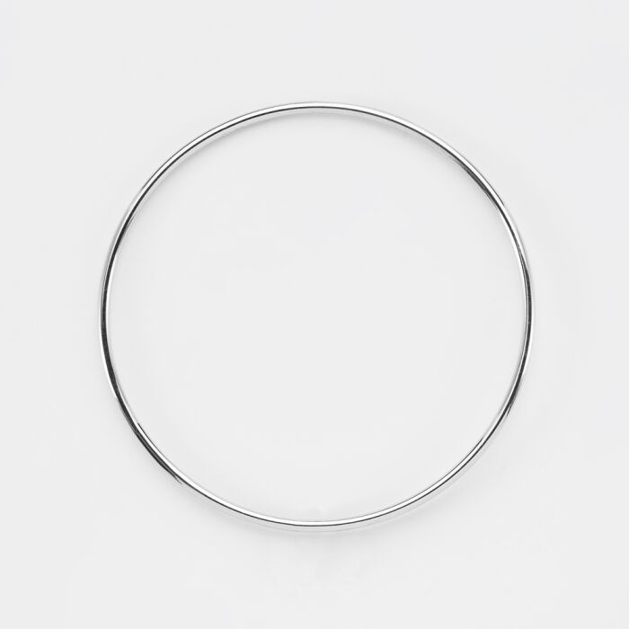 Silver bangle