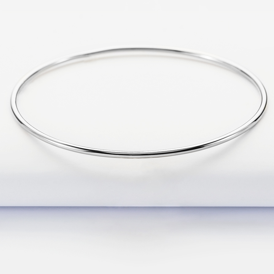 Bracelet Jonc En Argent - Neuf, Avec étiquettes, Style épuré