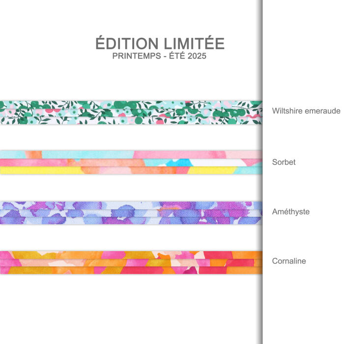 Nuancier cordon liberty - édition spéciale