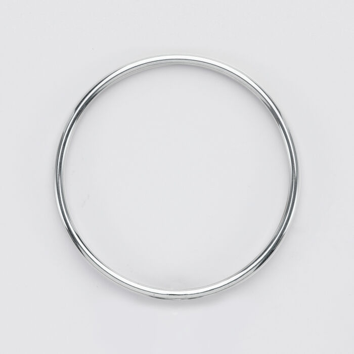 Bracelet jonc acier plat