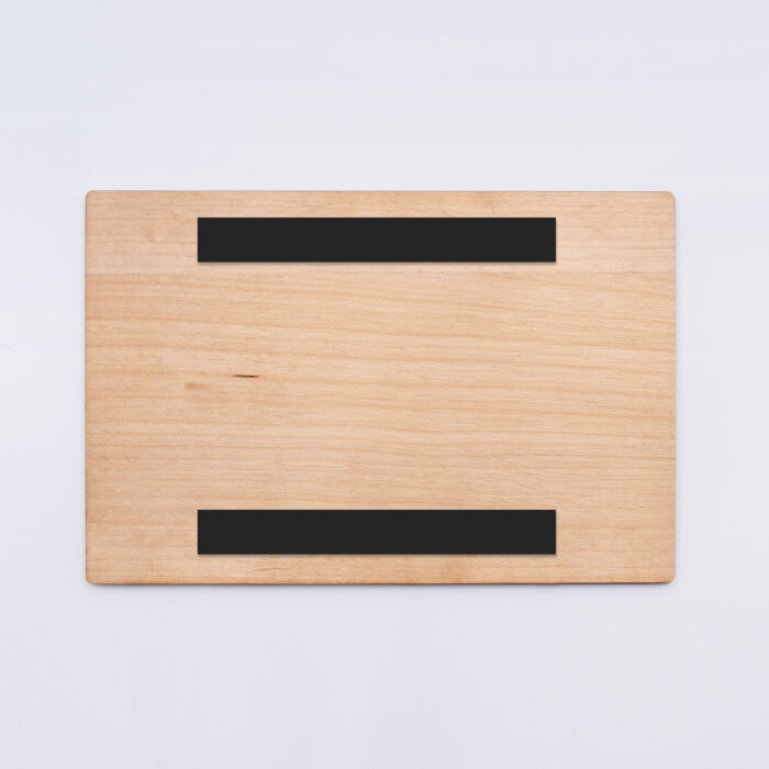 Cadre carte postale maman personnalisé bois gravé 15x10 cm avec support - édition spéciale "Bonne fête maman" - aimants