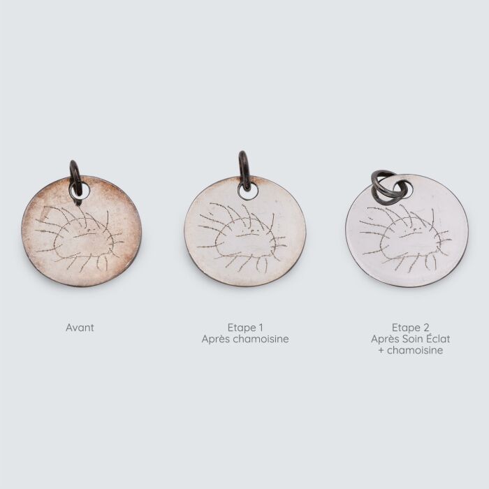 Kit d'entretien bijoux argent soin éclat - exemple