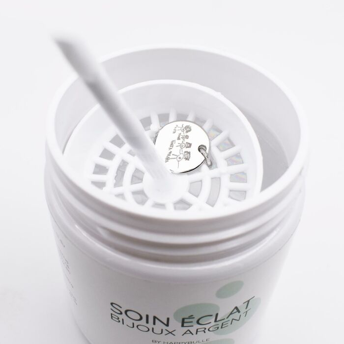 Kit d'entretien bijoux argent soin éclat - zoom flacon