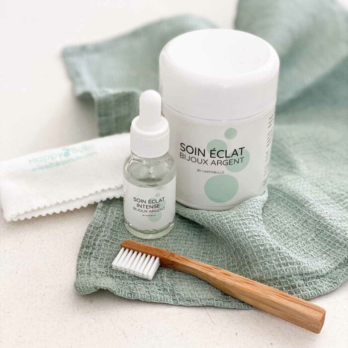 Kit d'entretien bijoux argent soin éclat - ambiance