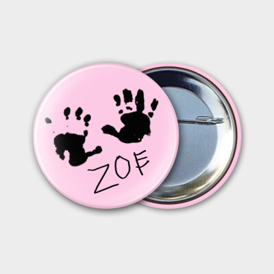 Personalised badge 56mm - imprints