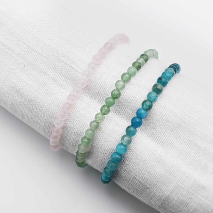 Nuancier perles pierres naturelles