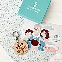 Coffret Cadeau Super Papy - Stylo Et Porte-clés Personnalisés - 11