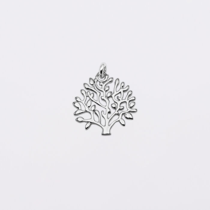 Breloque arbre de vie argent 20 mm