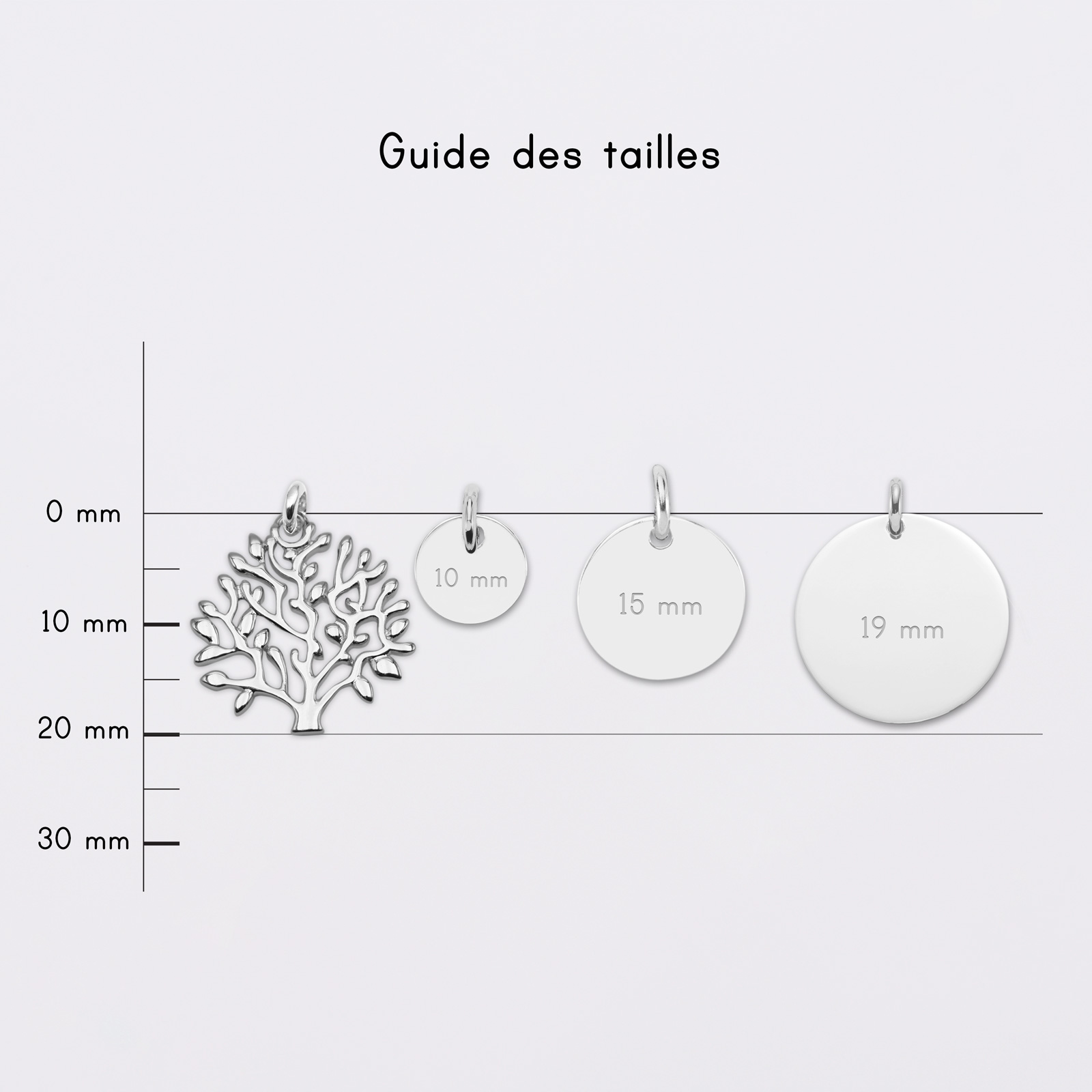 Petit Pendentif Arbre De Vie En Argent Sterling 925 - Jewellerybox - Neuf