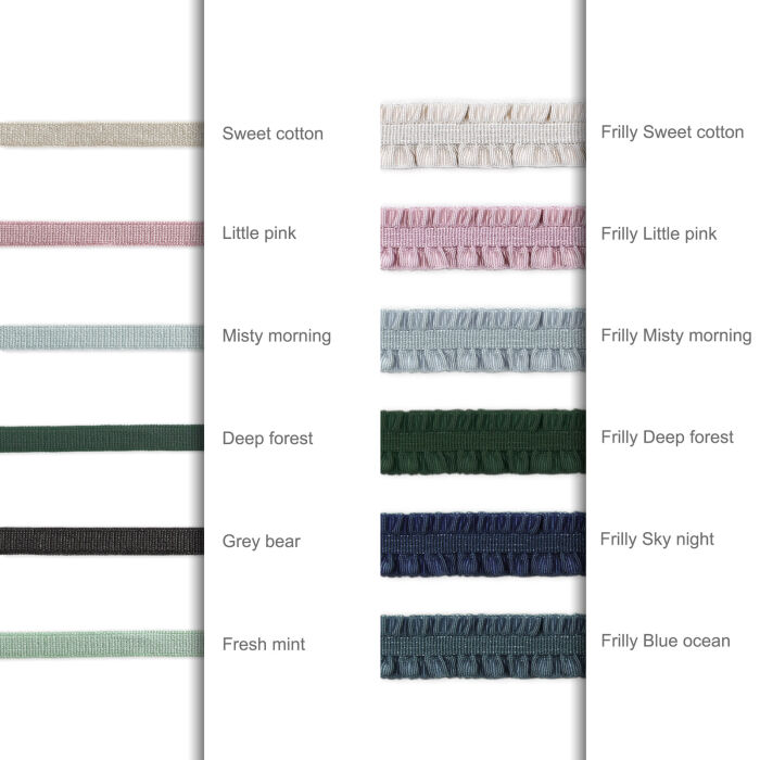 Nuancier cordon coffret duo élastique enfant