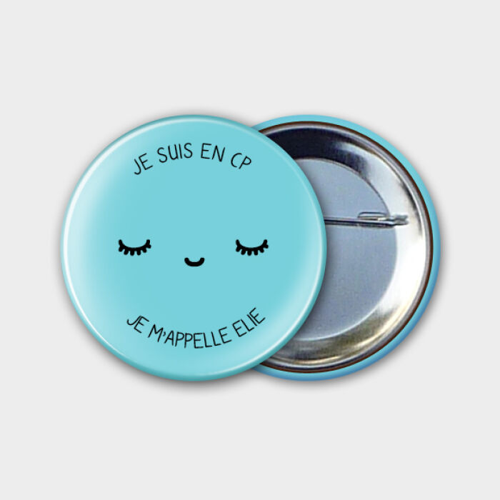 Badge "P'tite Bouille" prénom 4
