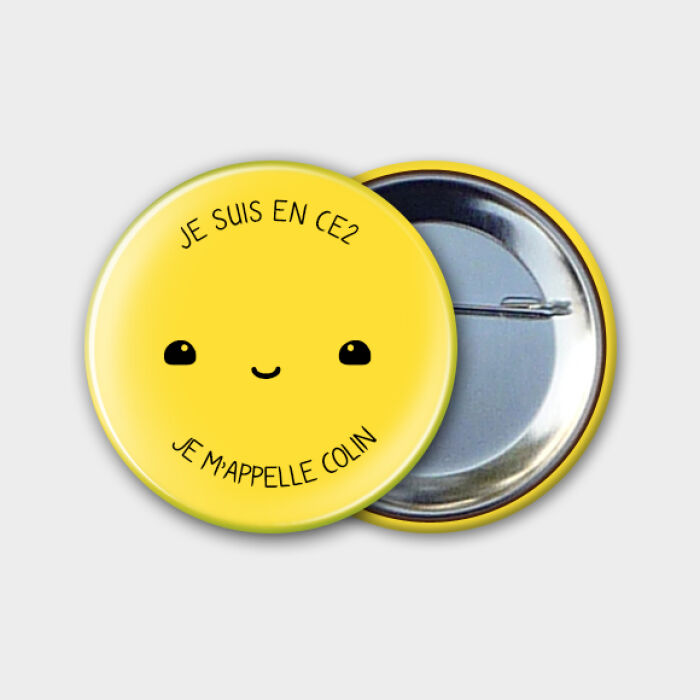 Badge "P'tite Bouille" prénom 5