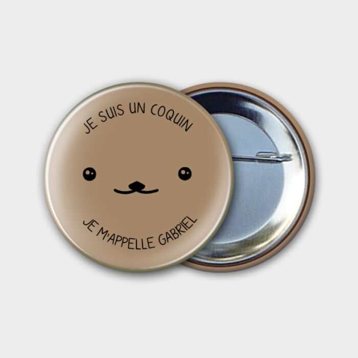 Badge "P'tite Bouille" prénom 6