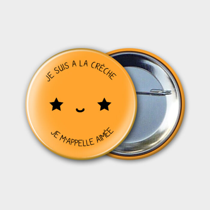 Badge "P'tite Bouille" prénom 3