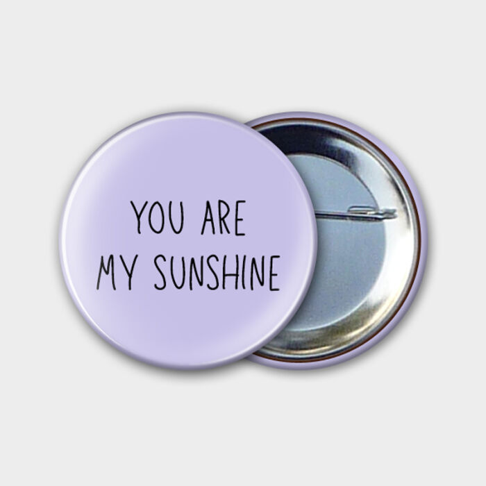 Badge personnalisé 56mm - texte