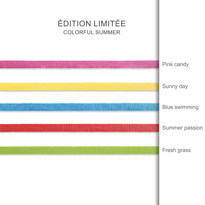 Nuancier cordon élastique enfant - édition spéciale