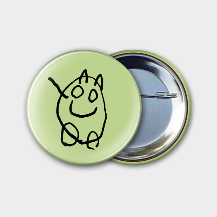 Badge personnalisé 56mm - dessin