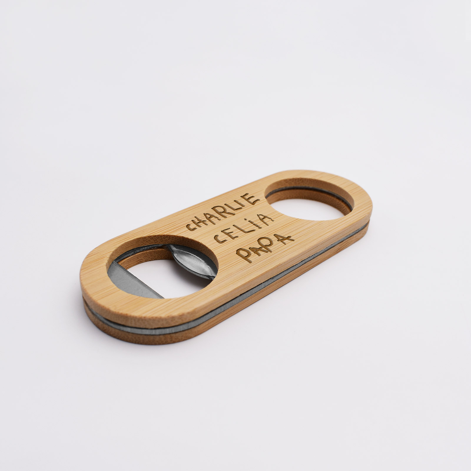 Décapsuleur Personnalisé En Bois | Cadeau De Mariage Ou Anniversaire | Gravure Sur Mesure | Lot De 50