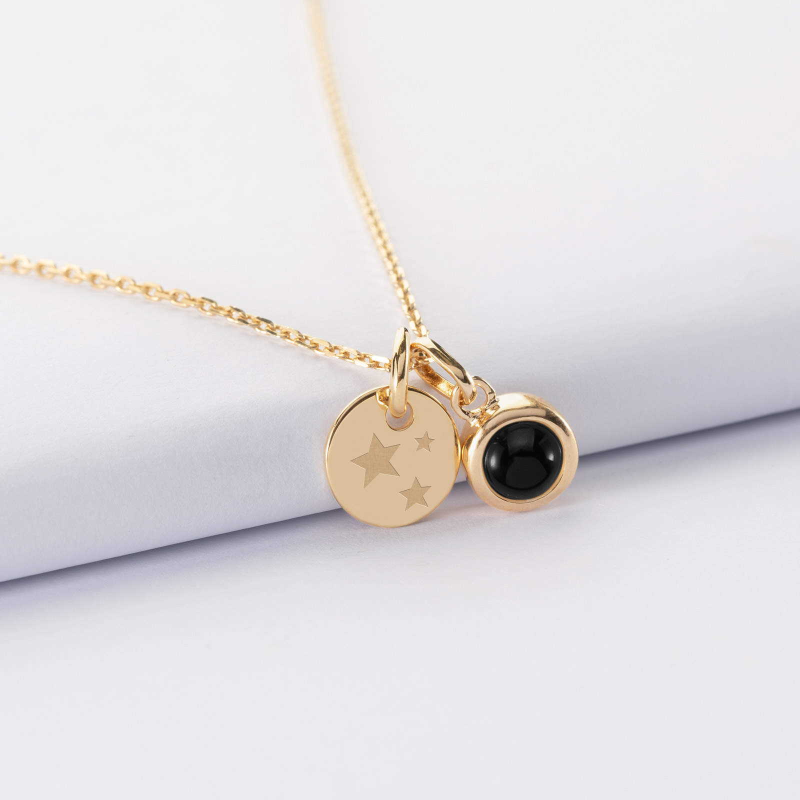 Pendentif Vintage Pierre Naturelle – Petite Taille, Style Rétro