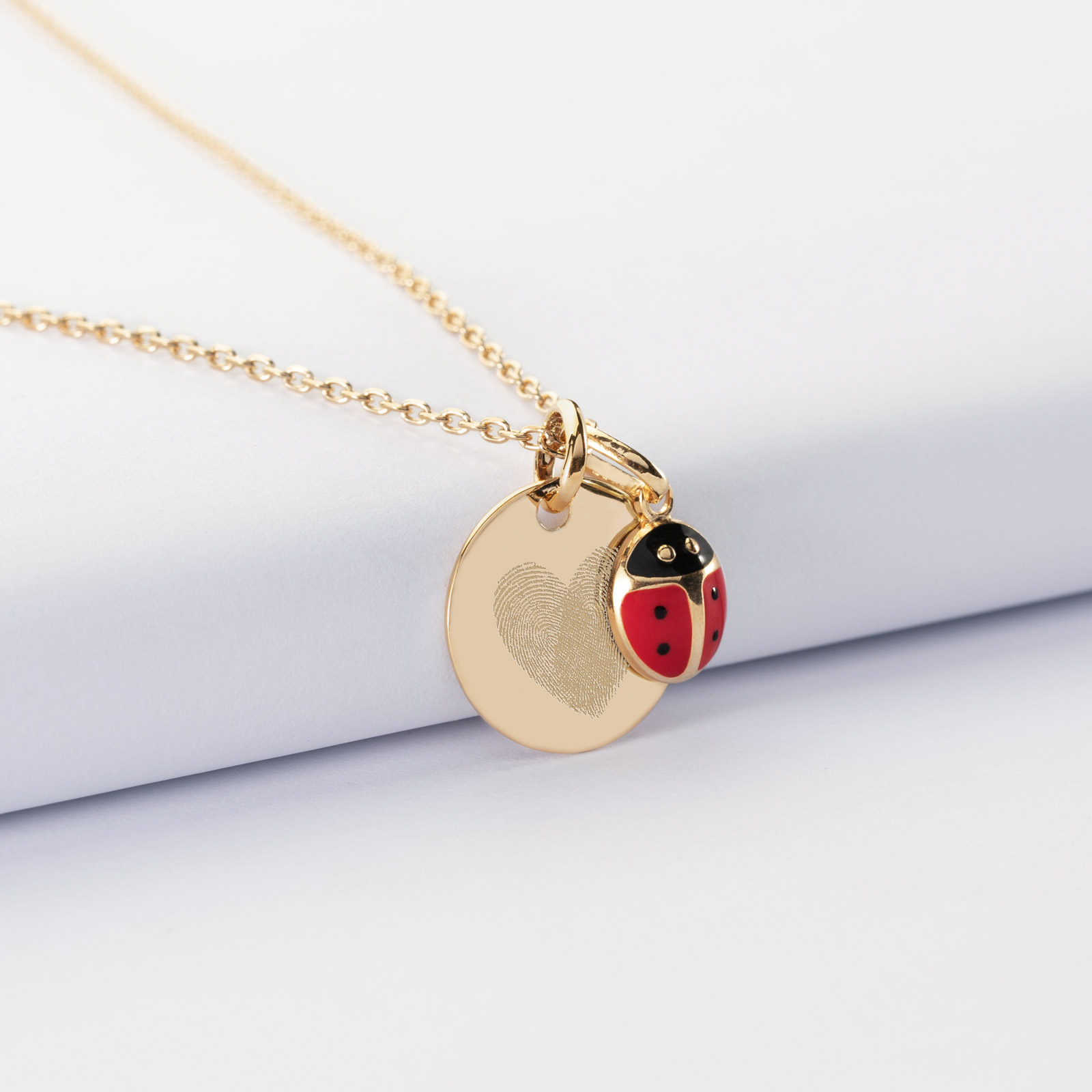 Bague Enfant Coccinelle Plaqué Or - Les Poulettes Bijoux, Création Française