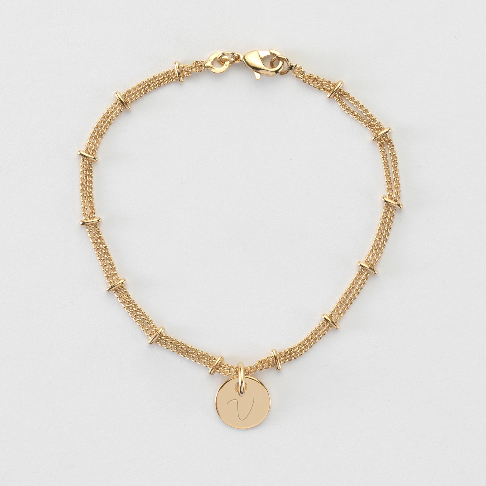 Bracelet Plaqué Or Moderne - Modèle 123-10/A1-85 - Occasion, Bijou élégant