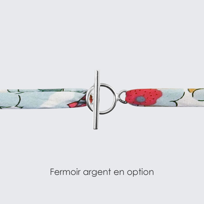 Fermoir femme argent en option liberty