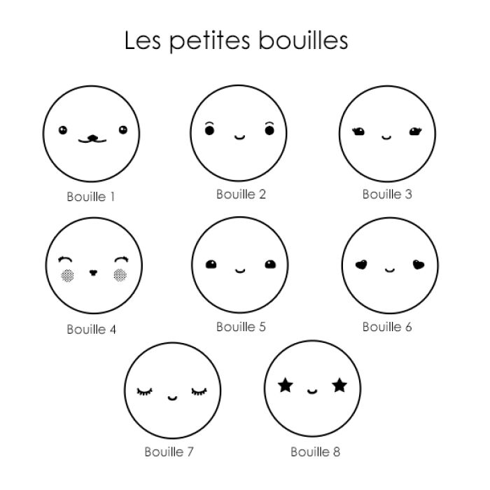 Bouilles Badge prénom