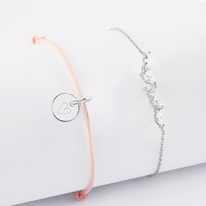 IQPDYV Collar De Cadena Deslizante Con Anillo En O De
