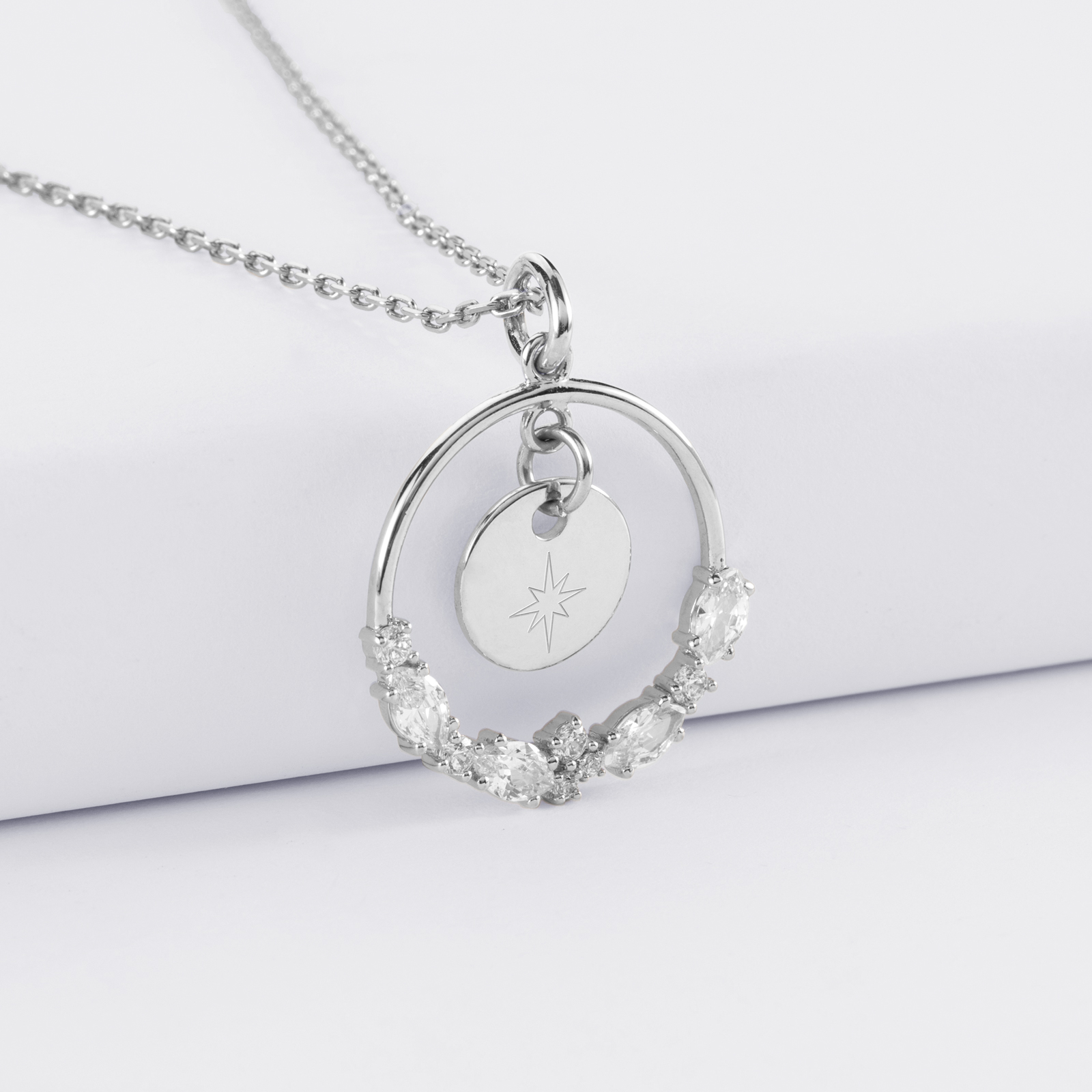Pendentif Coquille à Lèvres Gravé En Argent Massif 925 - Silpada S2236 - Neuf élégant