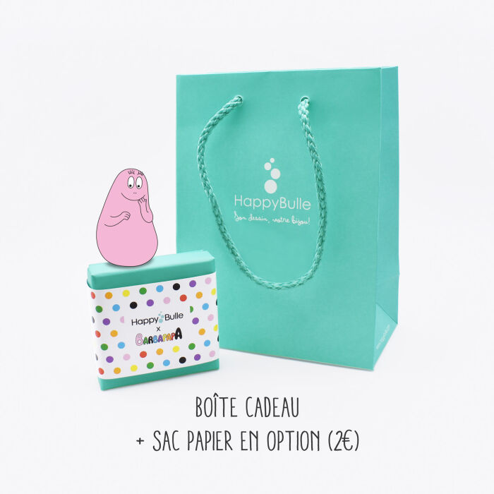 Emballage cadeau Barbapapa - boîte et sac