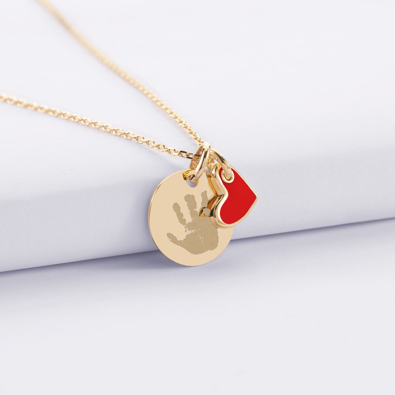 Collier Plaqué Or Avec Breloques Cœurs Et Pierres Vertes - Style Animal/insecte