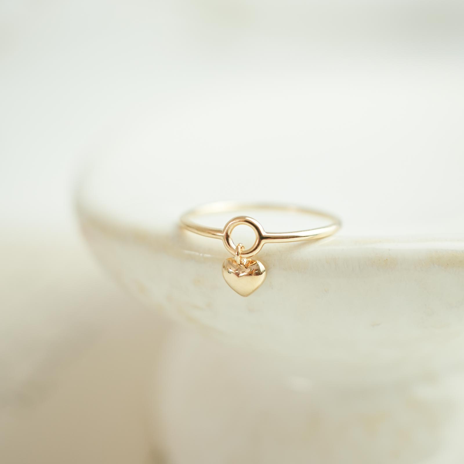 Bague KAMAFUN Cœur Et Queue De Diable - Argenté Et Rouge - Taille Unique - Neuf Avec étiquettes
