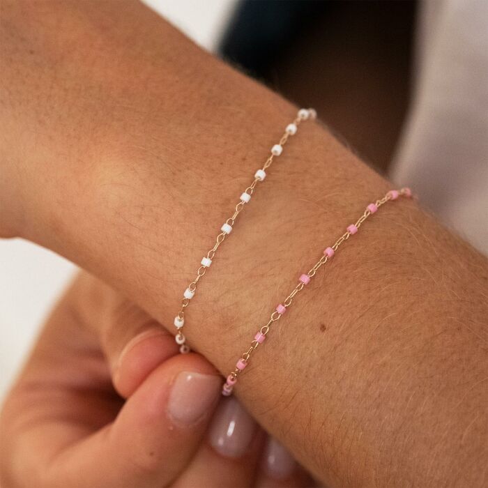 Bracelet perles Miyuki colorées