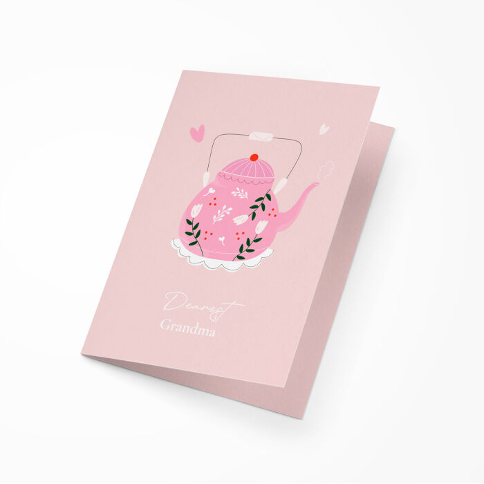 [EN] Carte message cadeau - Dearest grandma