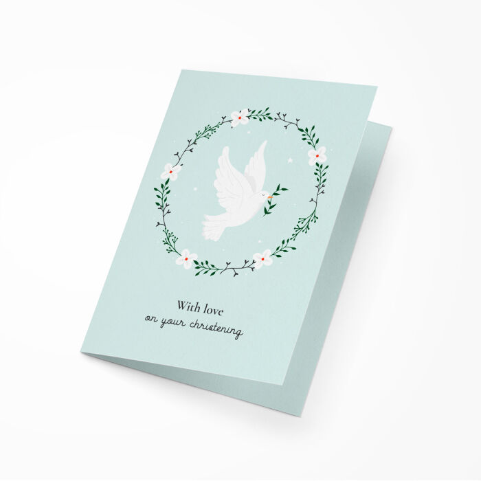 [EN] Carte message cadeau - With love on your christening