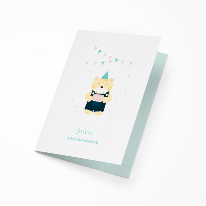 Carte message cadeau - Joyeux anniversaire