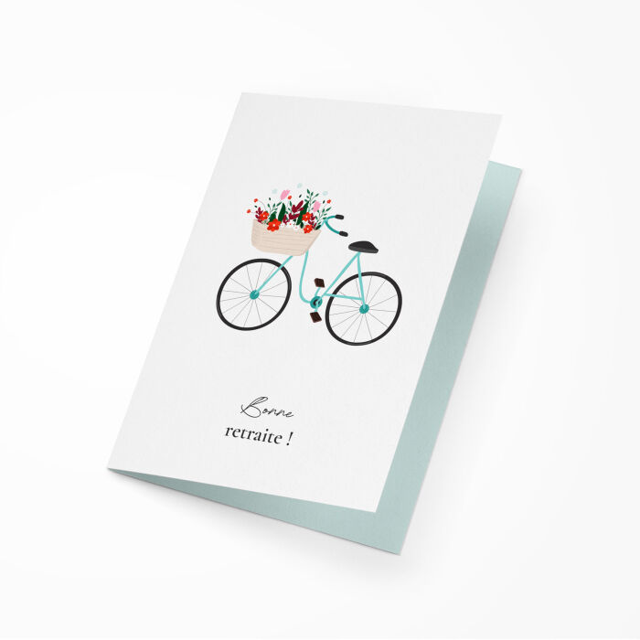 Carte message cadeau - Bonne retraite