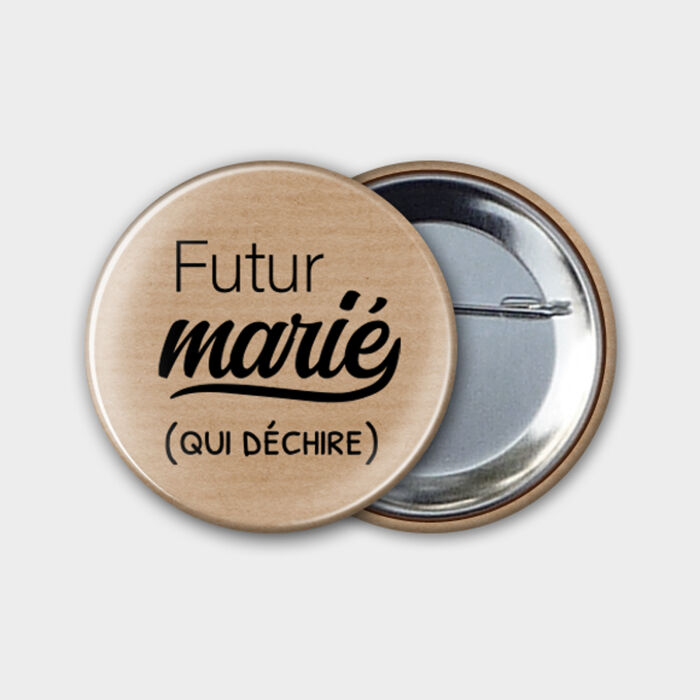 Accessoire kraft 56 mm personnalisé EVG - Personnalisation 4