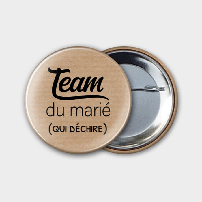 Accessoire kraft 56 mm personnalisé EVG - Personnalisation 2